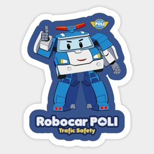 Robocar Poli Sticker